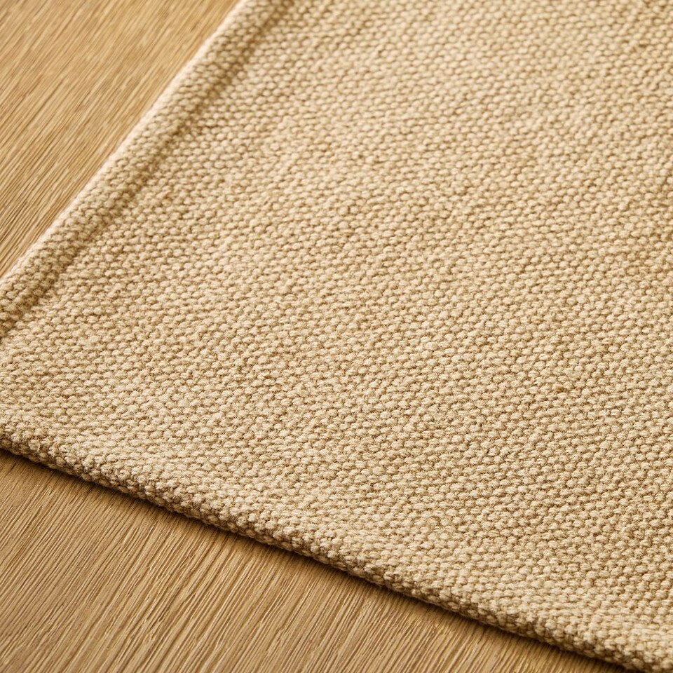 Textured Canvas Cotton Placemats (Set of 4) West Elm Australia